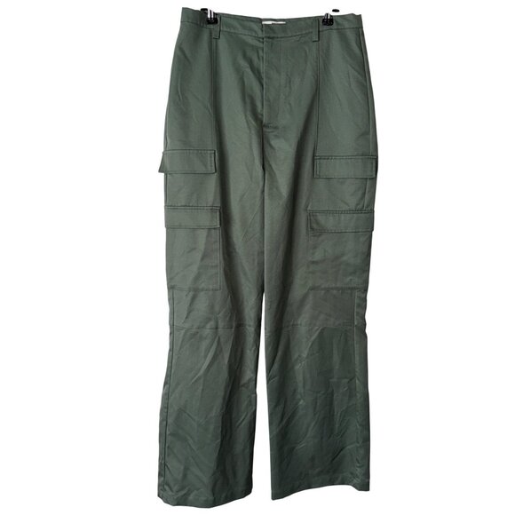 BP Womens Green Cargo Pants Size M - Picture 1 of 7
